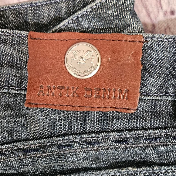 ANTIK Denim Bootcut Medium Wash Blue Jeans NWOT Size 27 - Picture 5 of 8